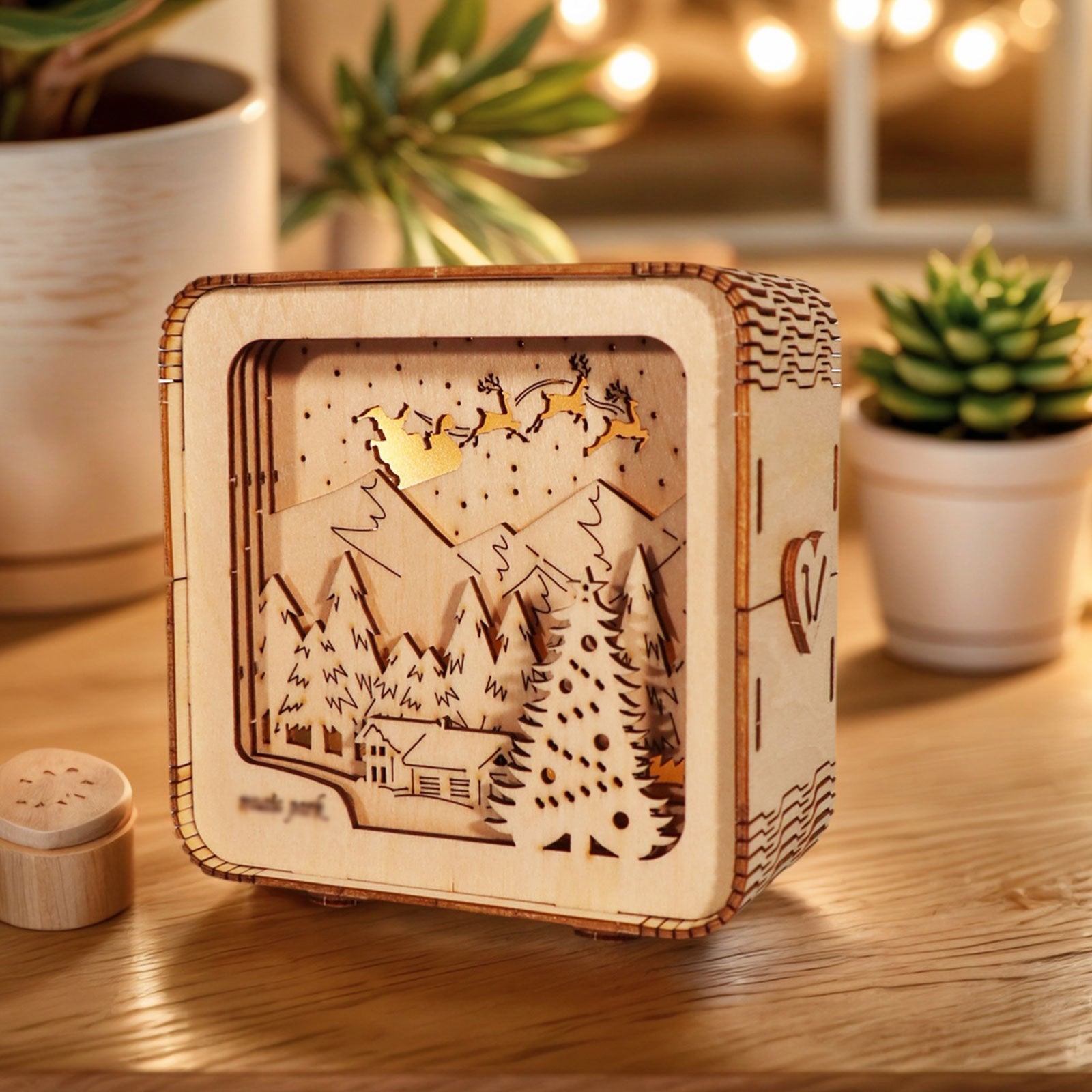 3D Wooden Music Park Puzzle Kit